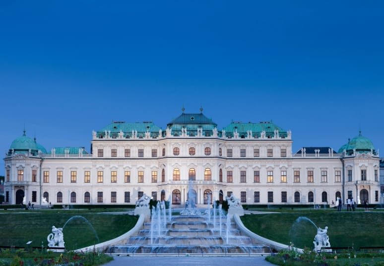 Almanac Palais Vienna_ Belvedere Museum_by the museum - 774px